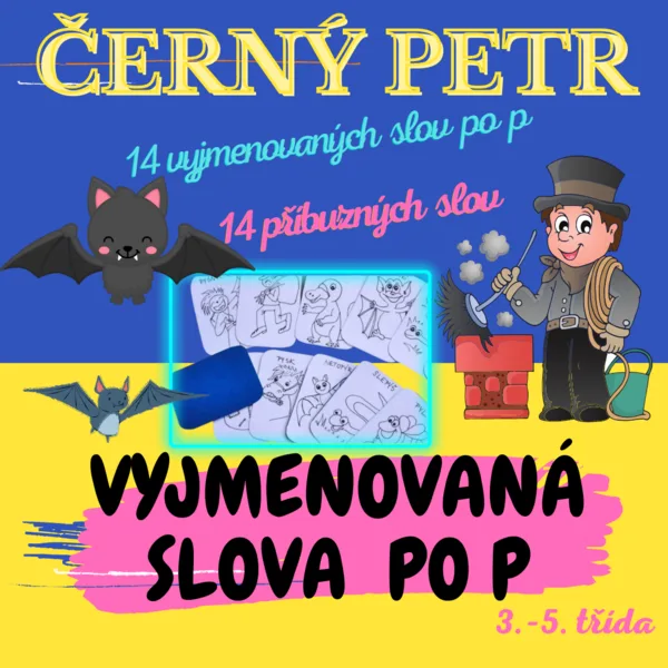 Černý Petr-vyjmenovaná slova po P 1