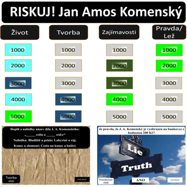 RISKUJ! Jan Amos Komenský 1