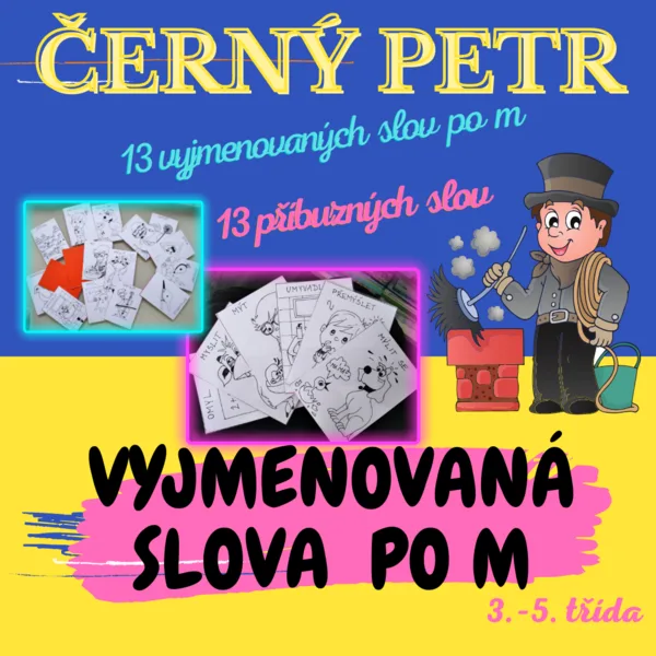 Černý Petr-vyjmenovaná slova po M 1