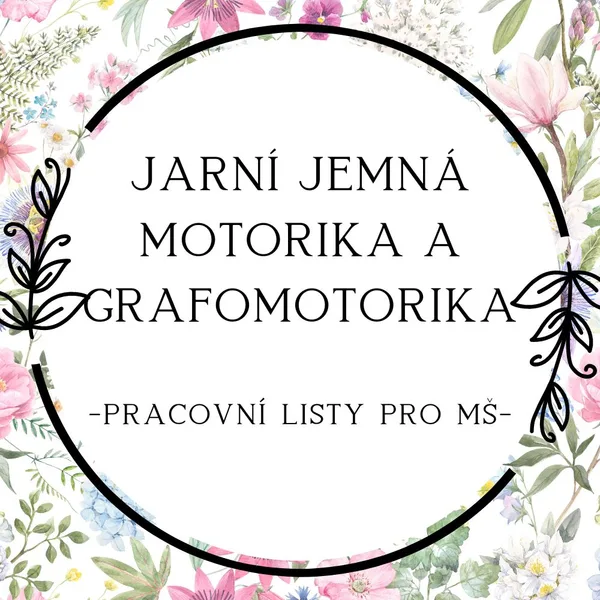 Jaro, jemná motorika a grafomotorika 1