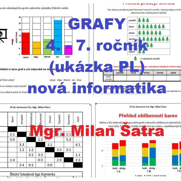 Grafy 4.-7. ročník - ukázková sada 1