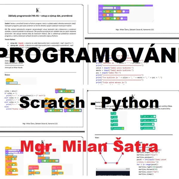 PROGRAMOVÁNÍ - Od Scratche k Pythonu a zpět 1