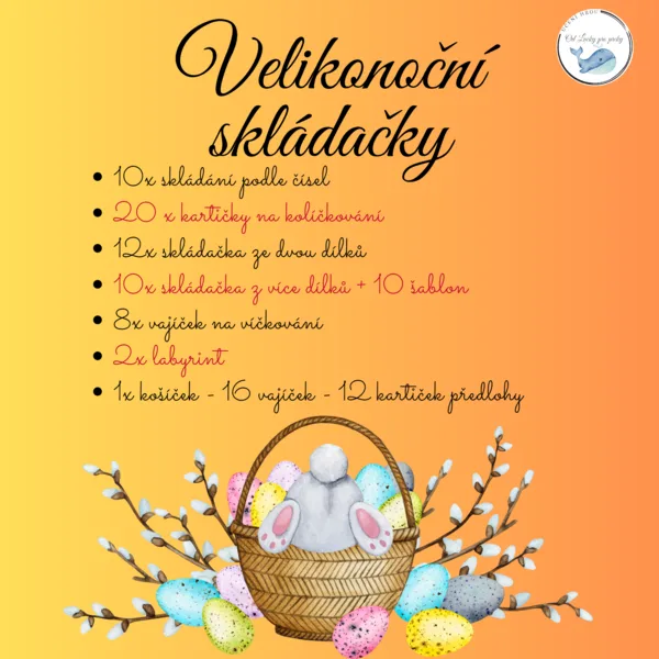 🐰🐰 VELIKONOČNÍ SKLÁDAČKY 🐰🐰 1