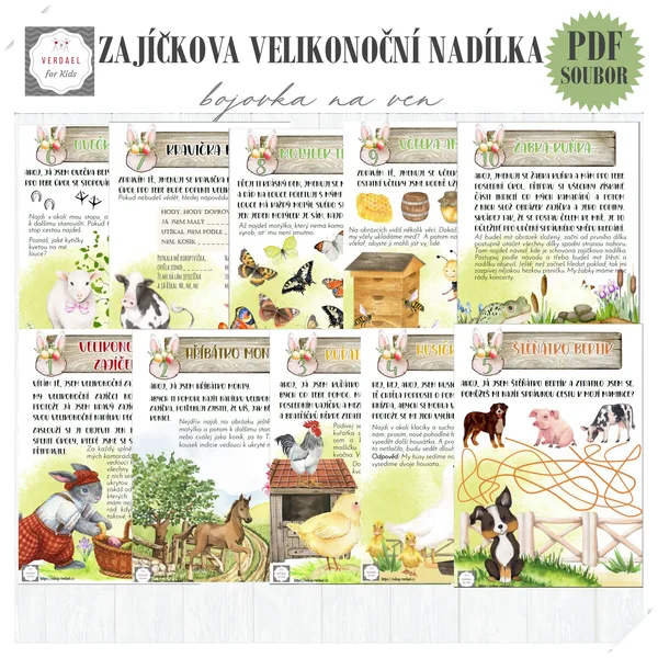 bojovka ZAJÍČKOVA VELIKONOČNÍ NADÍLKA 1