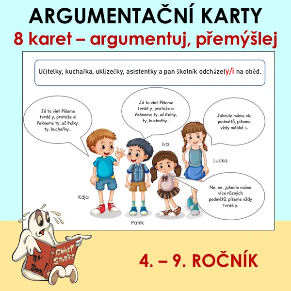 Argumentační karty - pravopis 1