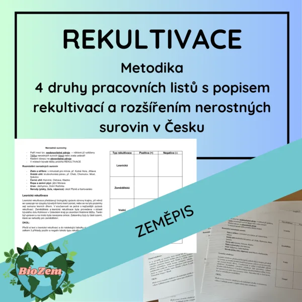 Nerostné suroviny a rekultivace 1