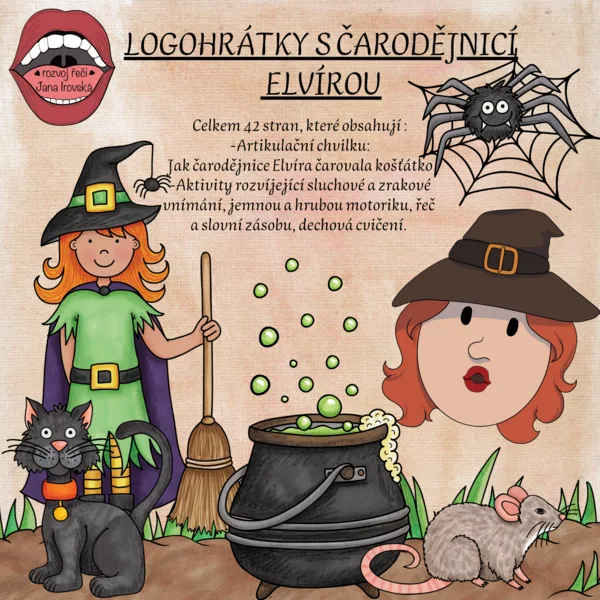 LOGOHRÁTKY S ČARODĚJNICÍ ELVÍROU  1