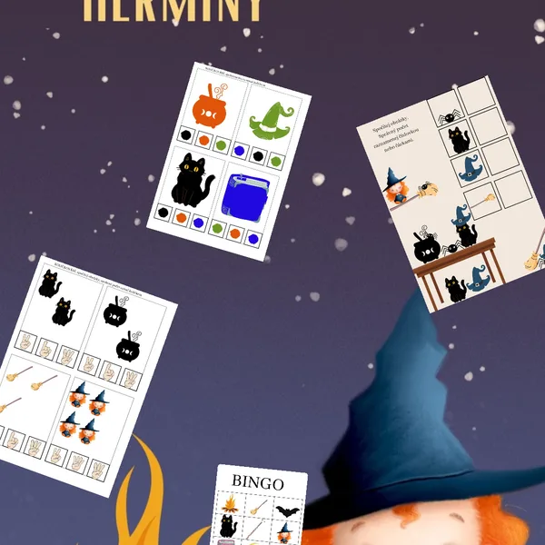 Úkoly čarodějnice Hermíny 1
