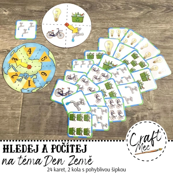DEN ZEMĚ - HLEDEJ A POČÍTEJ 1