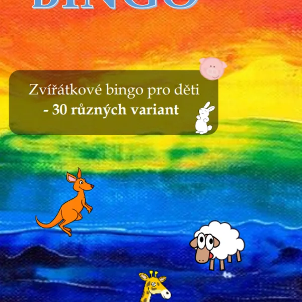 BINGO - zvířátka  1