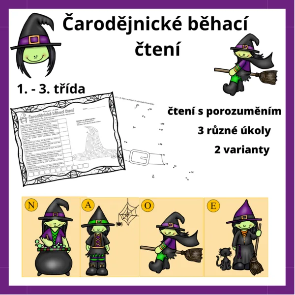 Čarodějnické běhací čtení 1