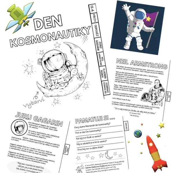 Den kosmonautiky - flipbook 1