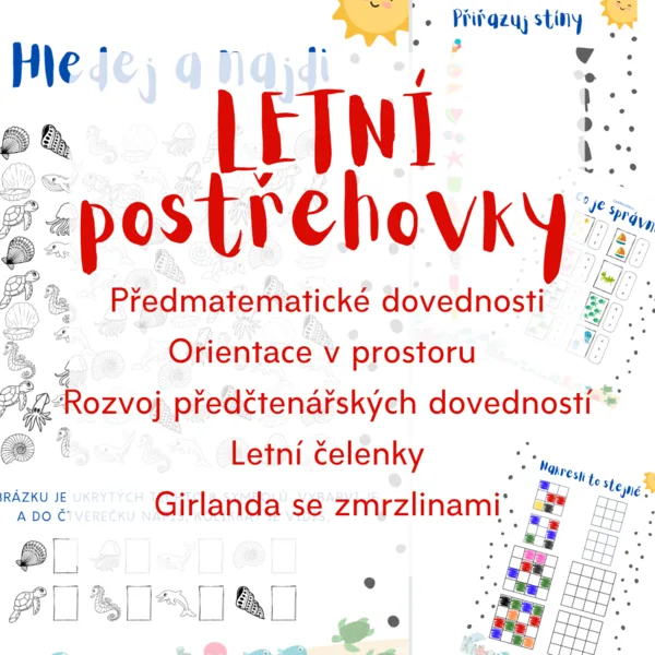 Letní postřehovky a tvoření 1