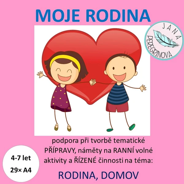MOJE RODINA- náměty na RANNÍ volné hry a ŘÍZENÉ činnosti 1