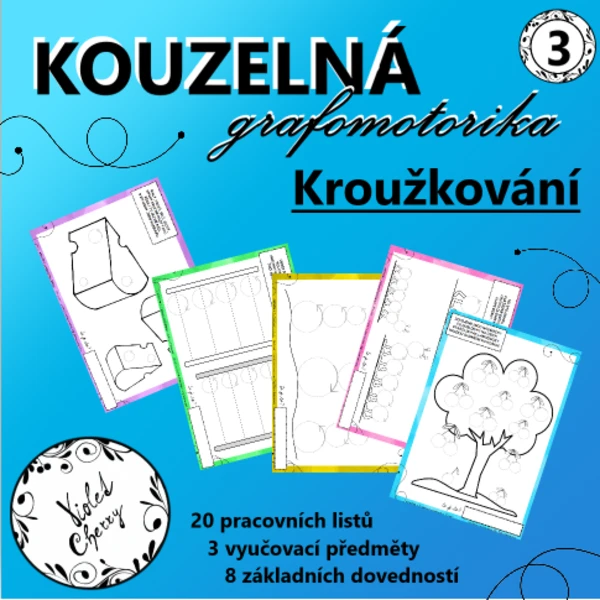 Kouzelná grafomotorika 3: Kroužkování 1