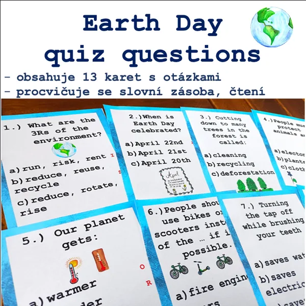Earth Day - quiz questions 1