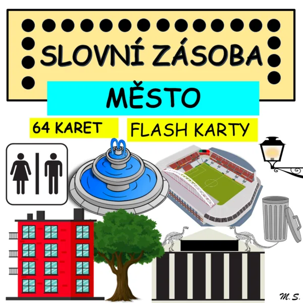 TOWN - flashcards / MĚSTO - flash karty 1