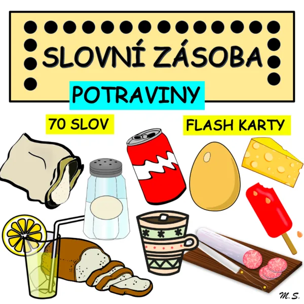 Food - flashcards / Potraviny - flashkarty 1