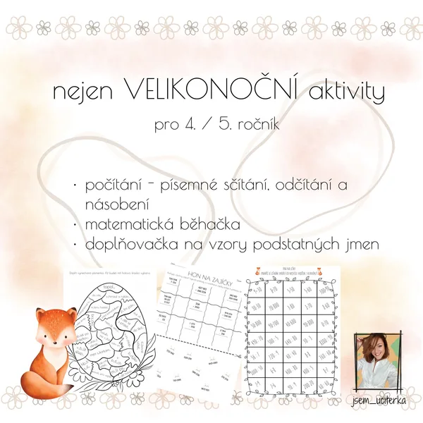 VELIKONOCE - nejen velikonoční procvičování  1