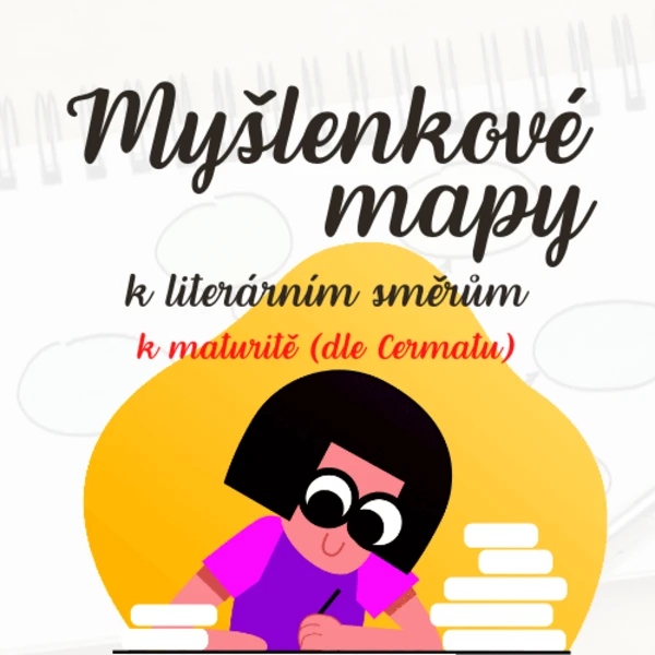 Myšlenkové mapy k literárním směrům a uskupením (dle katalogu Cermatu) 1