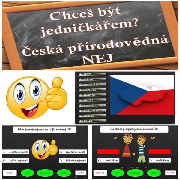 Chceš být jedničkářem? Přírodovědná NEJ 1