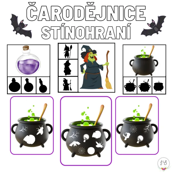 Čarodějnice - stínohraní 1