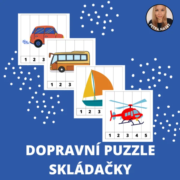 Dopravní puzzle/skládačky 1