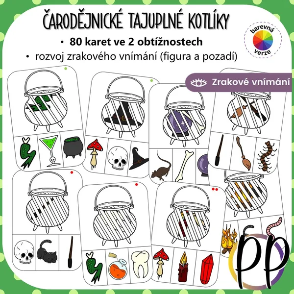 Čarodějnické tajuplné kotlíky 1