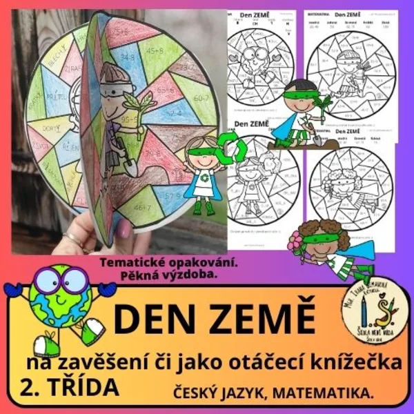 DEN ZEMĚ 2. třída ČJ,M 1