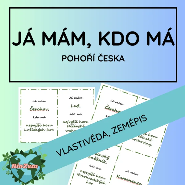 Já mám, kdo má - pohoří Česka 1