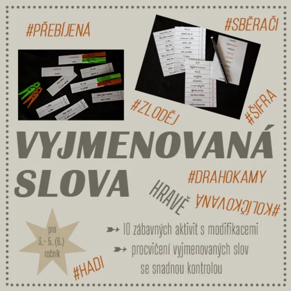 Vyjmenovaná slova hravě 1