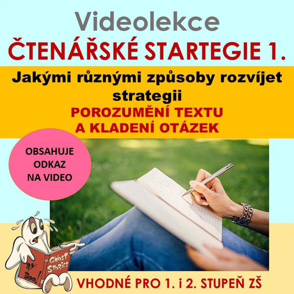 Videolekce - čtenářské strategie 1. část 1