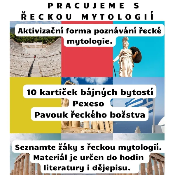 Pracujeme s řeckou mytologií  1