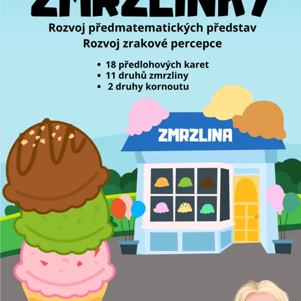 Zmrzliny - Rozvoj předmatematických představ a zrakové percepce 1