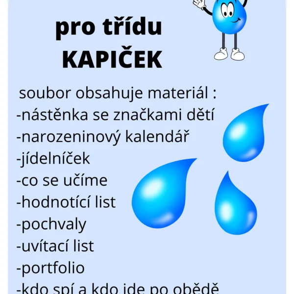 Třída kapiček 1