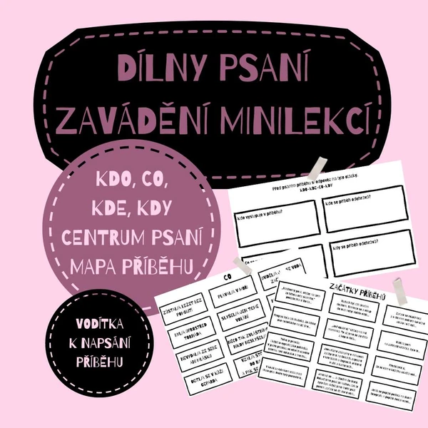 DÍLNY PSANÍ - zavádění minilekcí 1