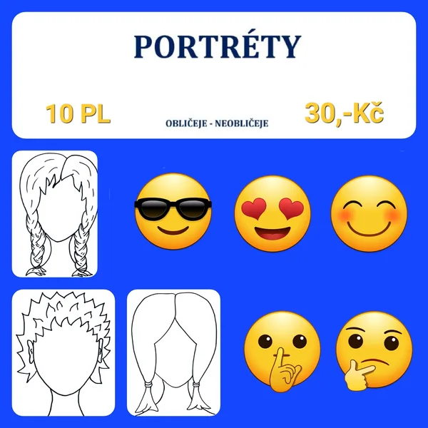 PORTRÉTY - OBLIČEJE - NEOBLIČEJE 1