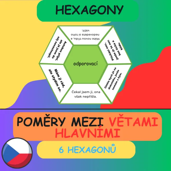 POMĚRY MEZI VĚTAMI HLAVNÍMI - HEXAGONY 1