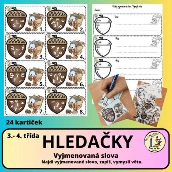 Vyjmenovaná slova HLEDAČKY 1