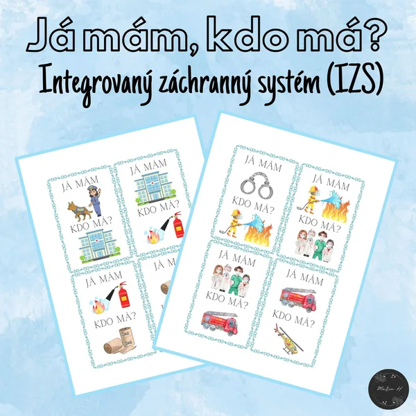 Já mám, kdo má? Integrovaný záchranný systém (IZS) 1