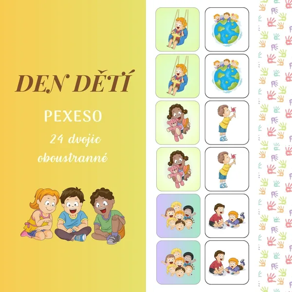 Den dětí - pexeso 1