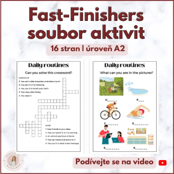 Fast finishers | Soubor aktivit | úroveň A2 1