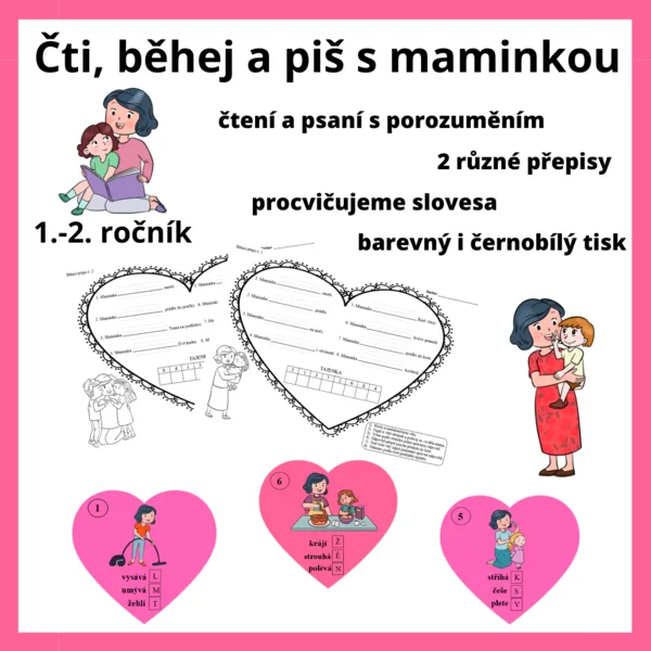 Čti, běhej a piš s maminkou 1