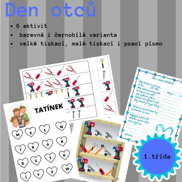 Pusinkové počítání ke Dni otců 1
