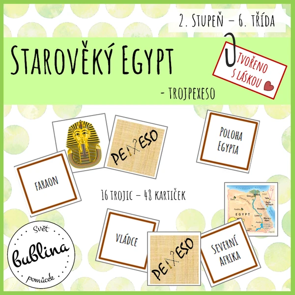Starověký Egypt - trojpexeso 1
