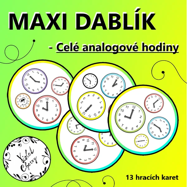 Maxi Dablík - Celé analogové hodiny 1