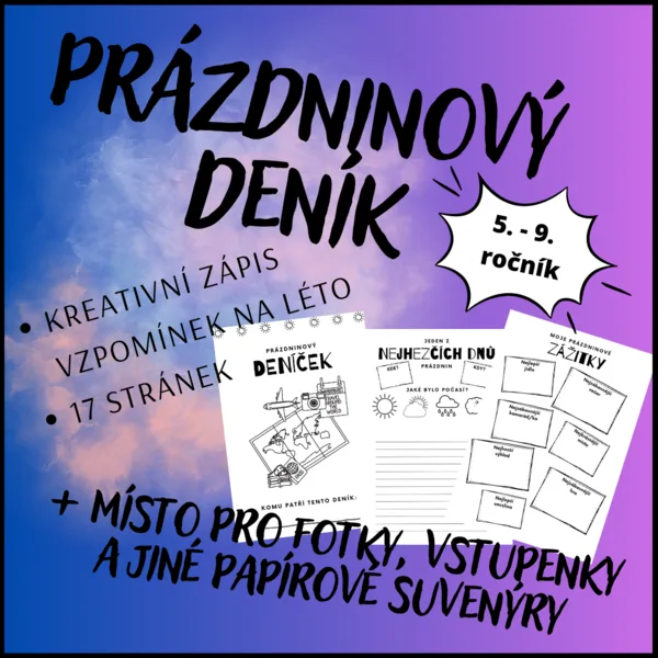Prázdninový deníček 1
