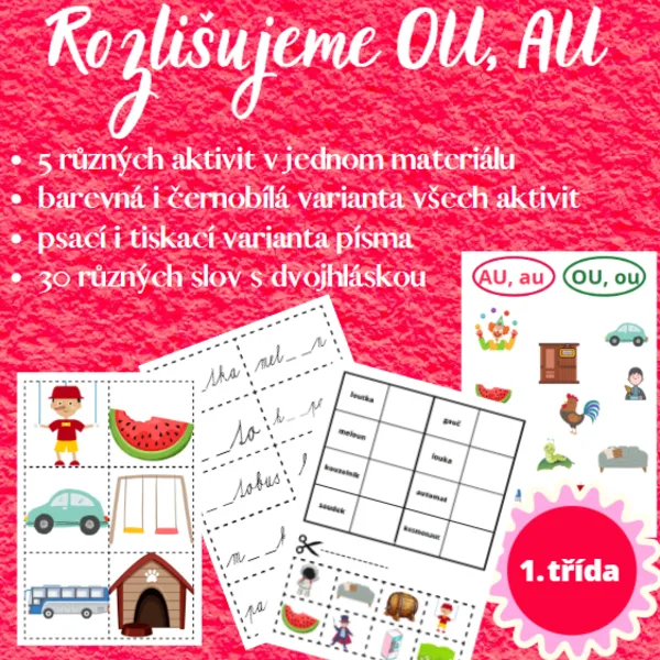 Rozlišování AU, OU 1