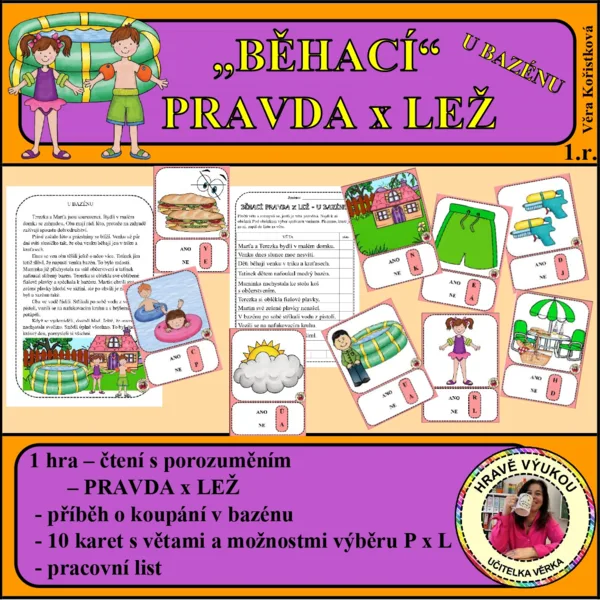  „BĚHACÍ“ PRAVDA x LEŽ – U BAZÉNU 1