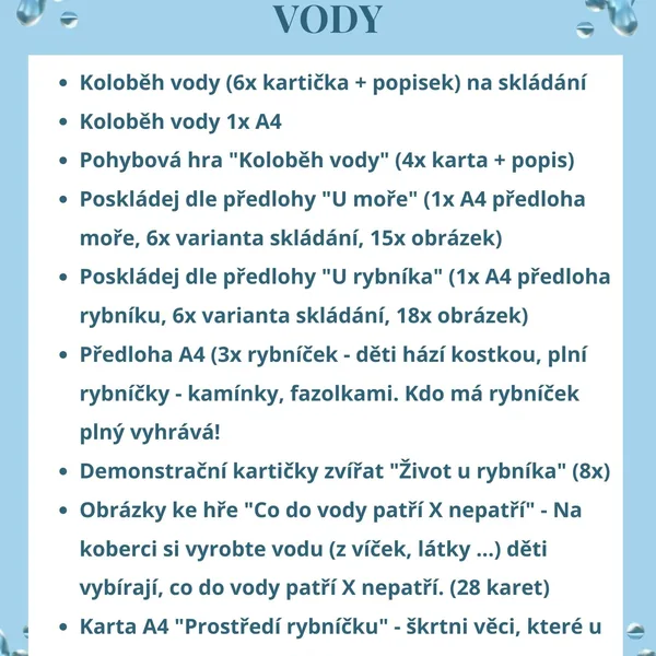 Život u vody 1
